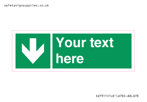 Custom Safe Condition Down arrow